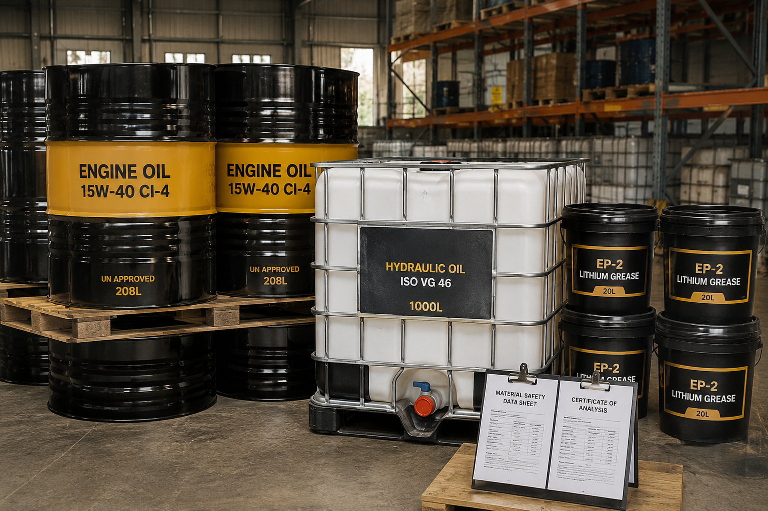 Industrial Lubricants & Oils